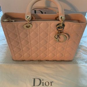 *New* Dior Pink Leather Purse *(Authentic)*